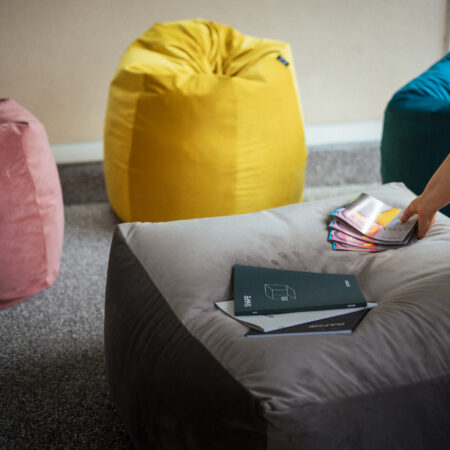 Pouf Cubò Large grigio