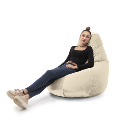 Pouf Sacco Paul panna