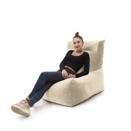 Poltrona Pouf Sòft Large panna