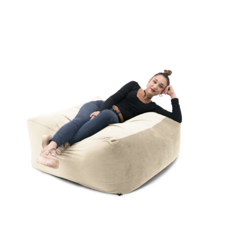 Pouf Cubò Large panna