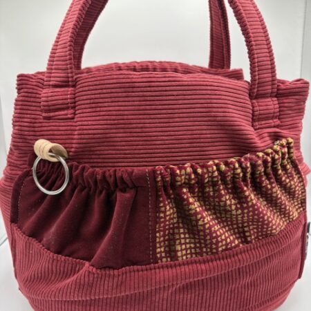 Borsa trasportino EASY burgundy pezzo unico